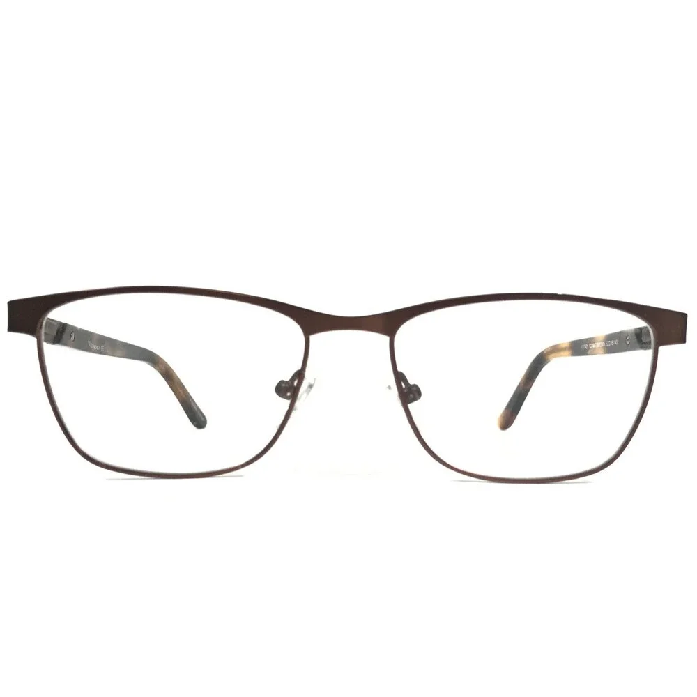 Velenciaga Eyeglasses Frames V17421 C2-MAT.BROWN Tortoise Square 52-16-140